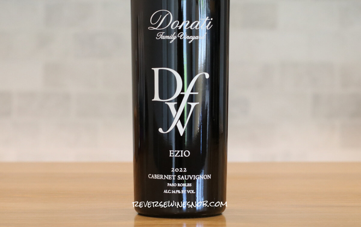 2022 Donati Family Vineyard Ezio Paso Robles Cabernet Sauvignon