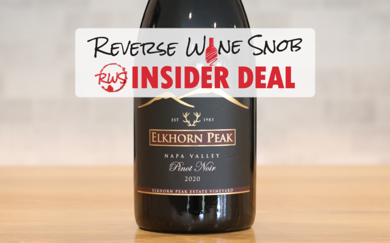 INSIDER DEAL! 59% OFF Elkhorn Peak Napa Valley Pinot Noir