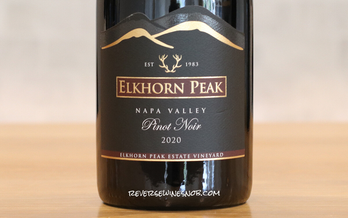 2020 Elkhorn Peak Napa Valley Pinot Noir