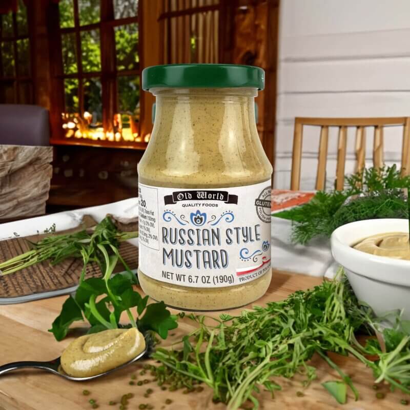 Old World Russian Style Mustard