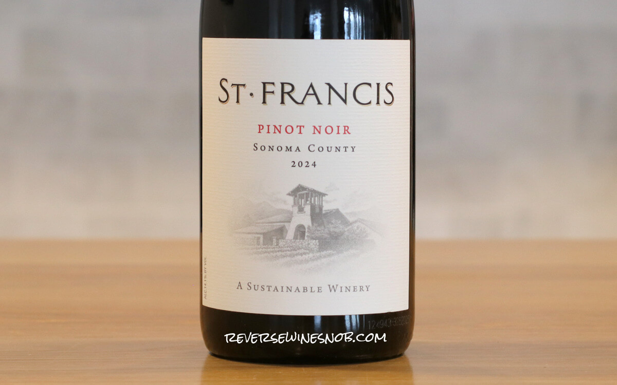 St. Francis Sonoma County Pinot Noir Review