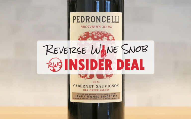 INSIDER DEAL! 91-93 Point Pedroncelli Brother’s Mark Cabernet Sauvignon
