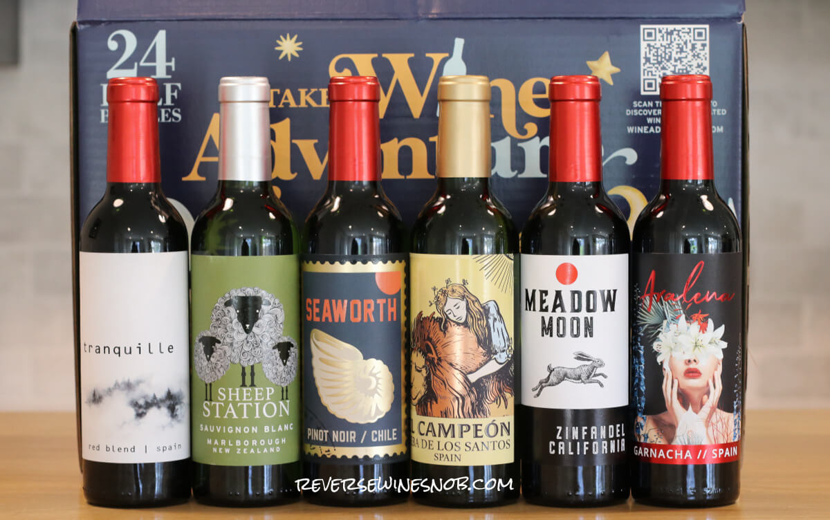 Costco 2026 Wine Advent Calendar Days 1-6