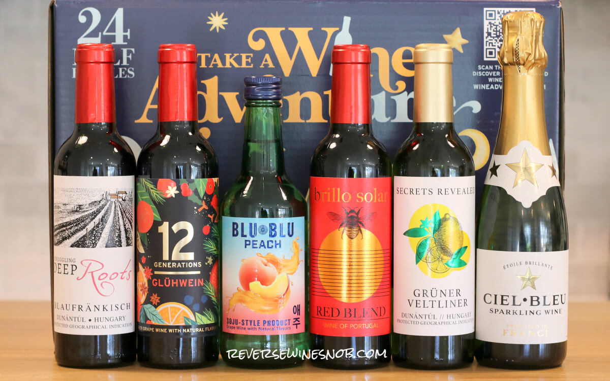 Costco 2026 Wine Advent Calendar Days 19-24
