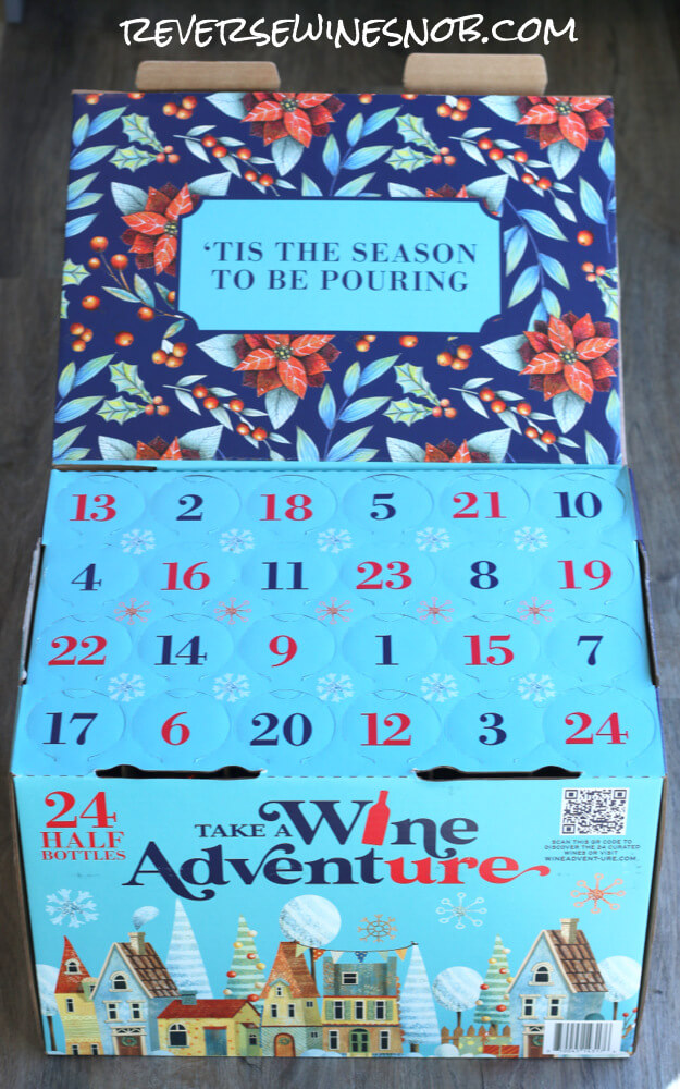 Take A Wine Adventure Costco Wine Advent Calendar Inside