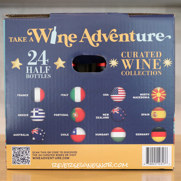 Take A Wine Adventure Costco Wine Advent Calendar Side 2