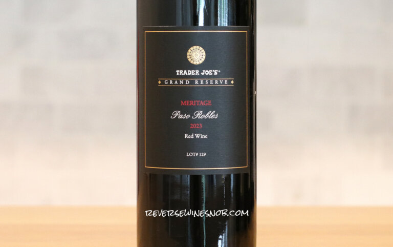 Trader Joe’s Grand Reserve Paso Robles Meritage Review