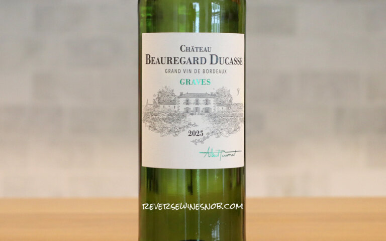 Chateau Beauregard Ducasse Graves Blanc From Trader Joe’s