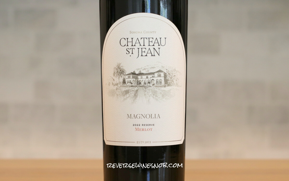 2022 Chateau St. Jean Magnolia Reserve Merlot