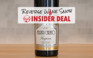 INSIDER DEAL! SAVE OVER $33 A BOTTLE On 92-93 Point Ferrari-Carano Sangiovese