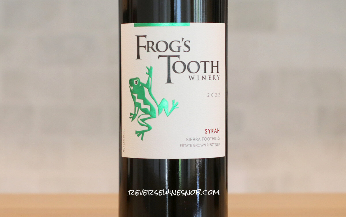 2022 Frog's Tooth Sierra Foothills Syrah