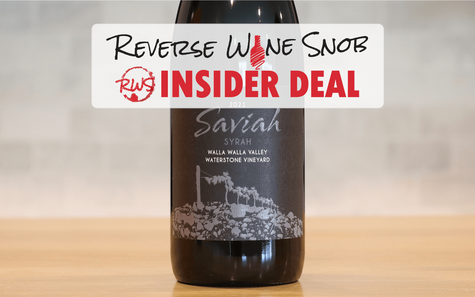 INSIDER DEAL! 56% Off 93-94 Point Saviah Rocks District Syrah