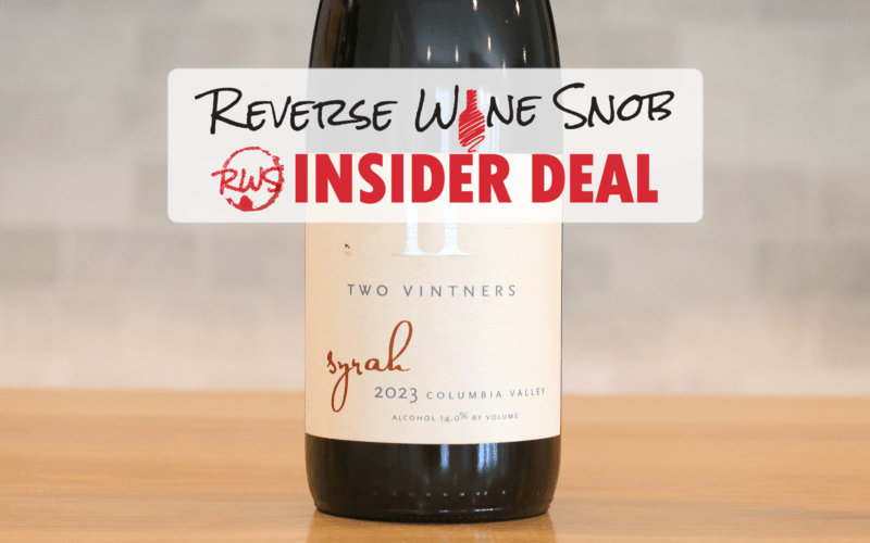 INSIDER DEAL! 92-Point Two Vintners Syrah 49% OFF